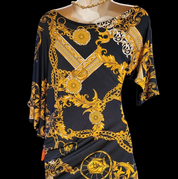 COLORI S Dress Assimetric Mini - Picture 9 of 15